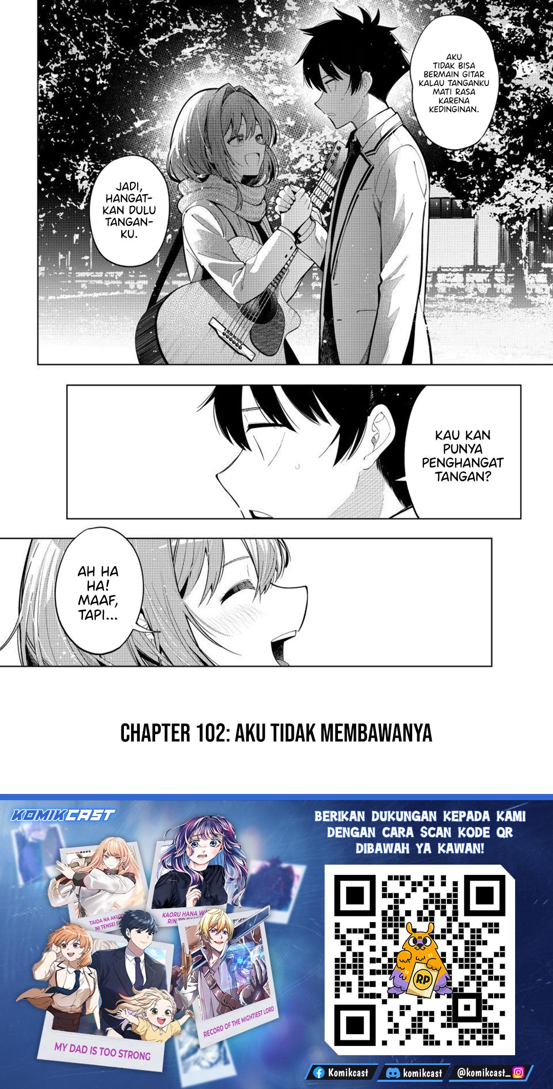 Mayonaka Heart Tune Chapter 102 Gambar 21