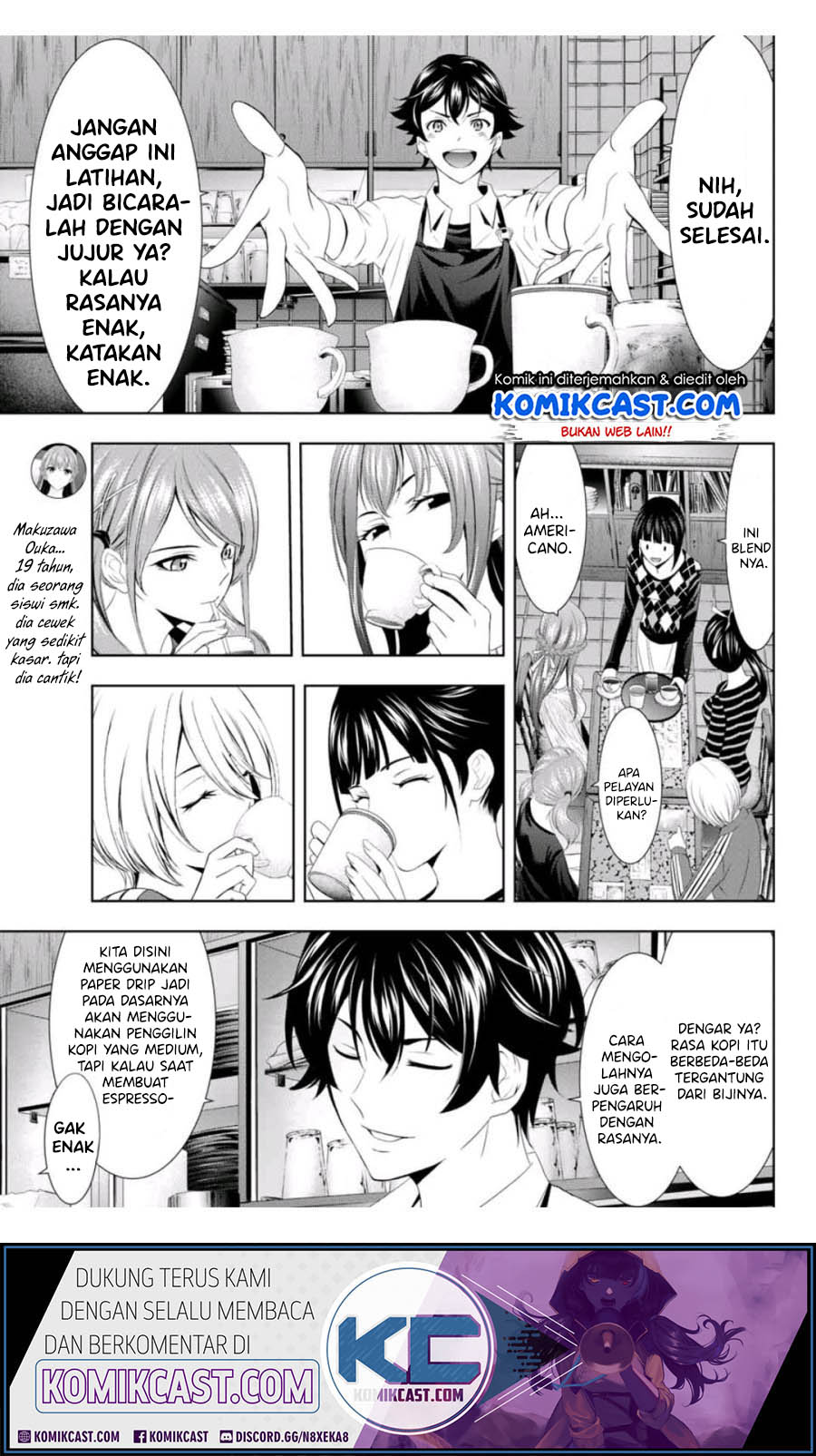 Megami no Kafeterasu Chapter 03 Gambar 6