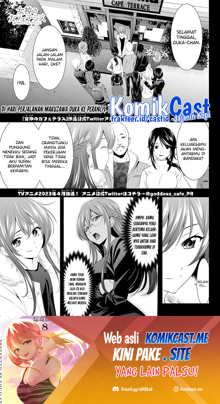Megami no Kafeterasu Chapter 89 Gambar 2