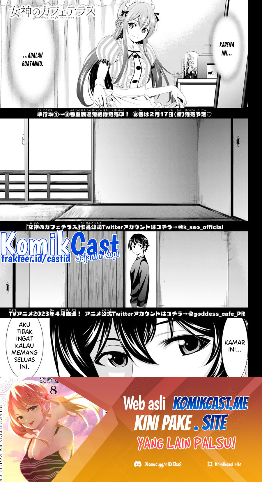 Megami no Kafeterasu Chapter 90 Gambar 2
