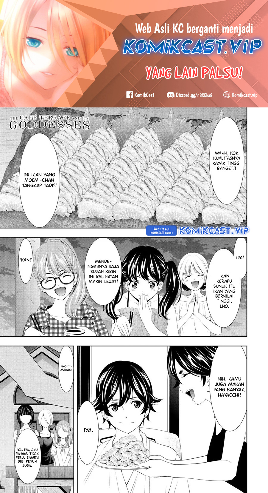 Megami no Kafeterasu Chapter 116 Gambar 2