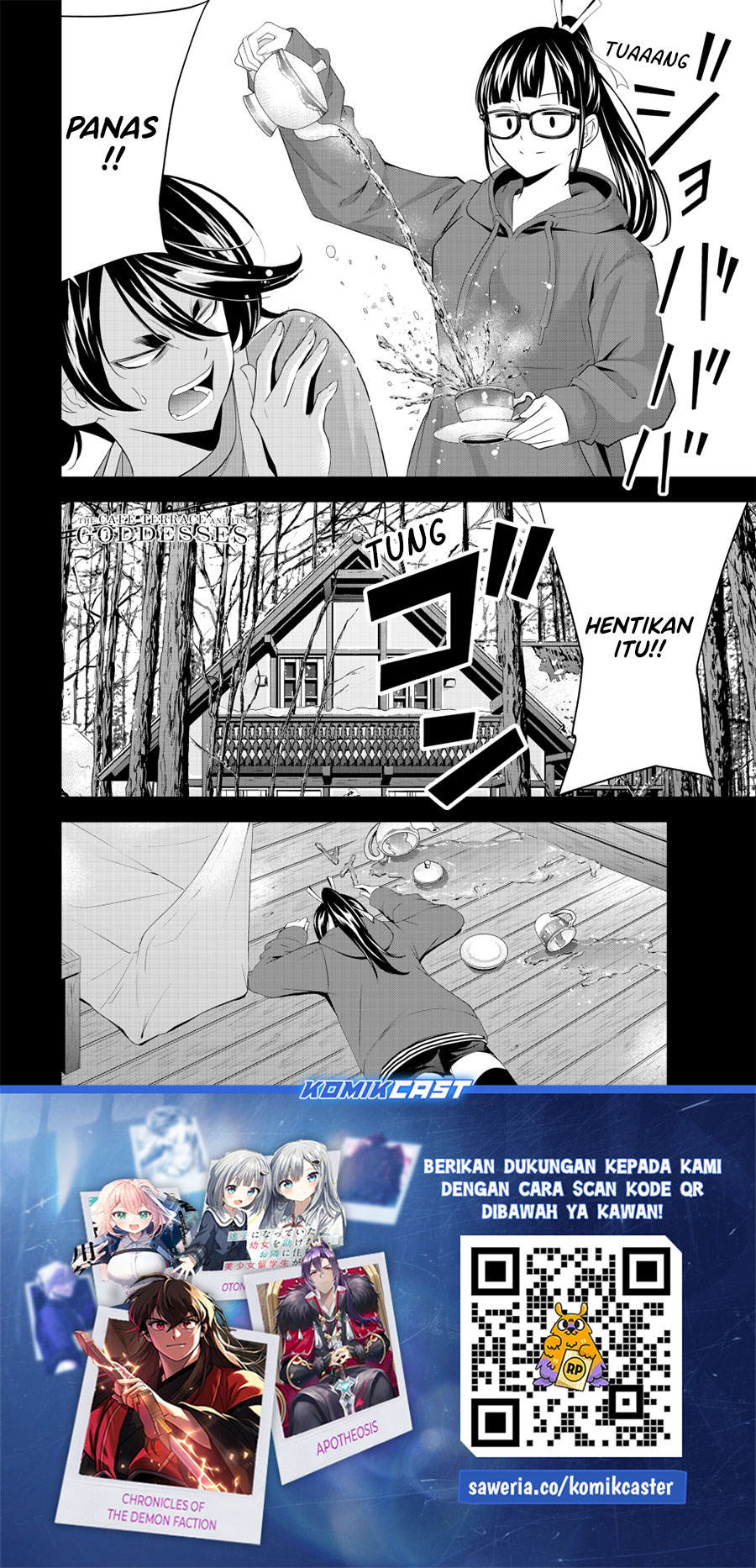 Megami no Kafeterasu Chapter 189 Gambar 19