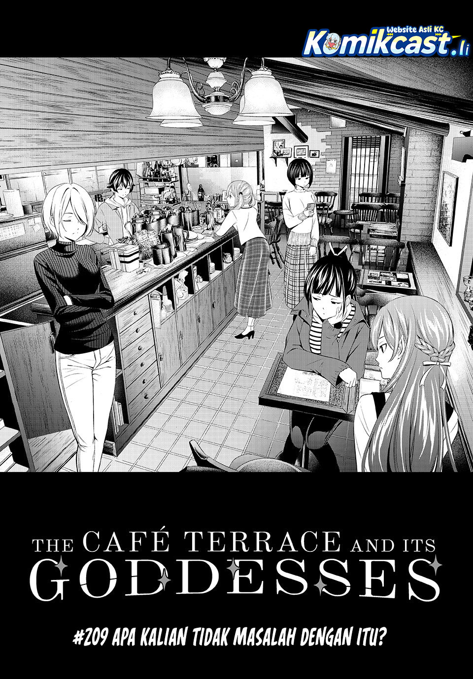 Megami no Kafeterasu Chapter 209 Gambar 3