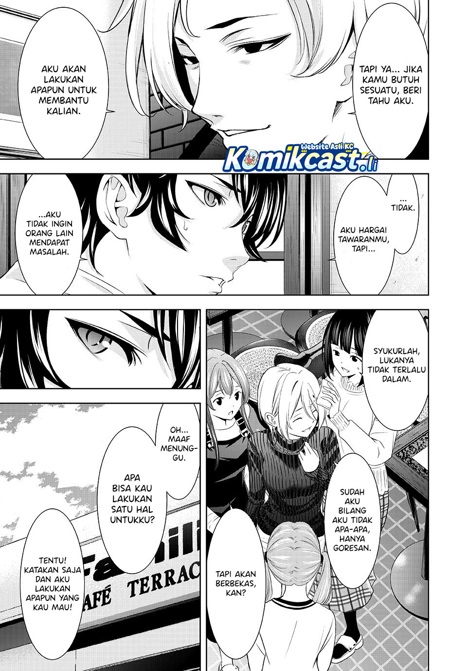 Megami no Kafeterasu Chapter 209 Gambar 8