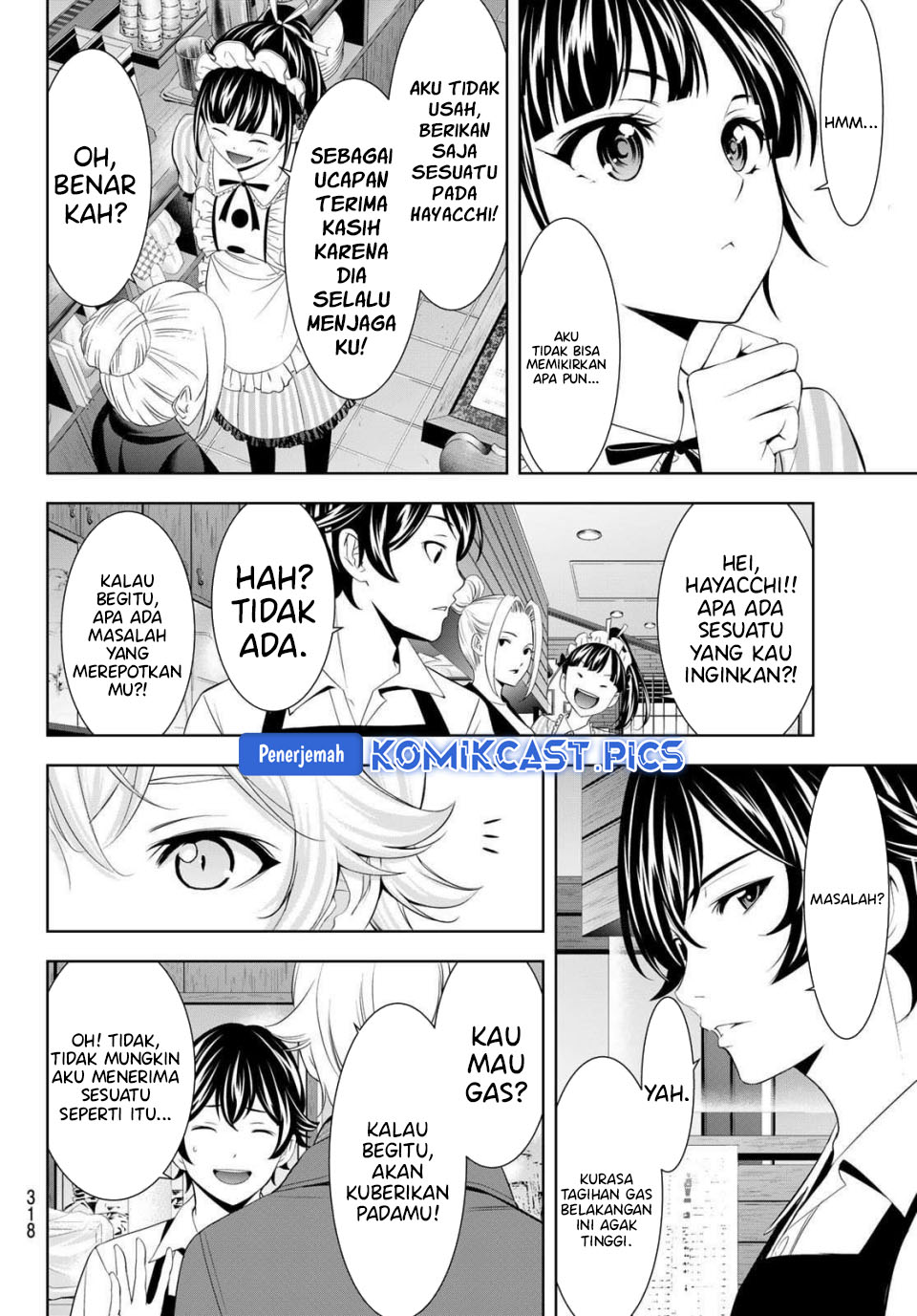 Megami no Kafeterasu Chapter 213 Gambar 11