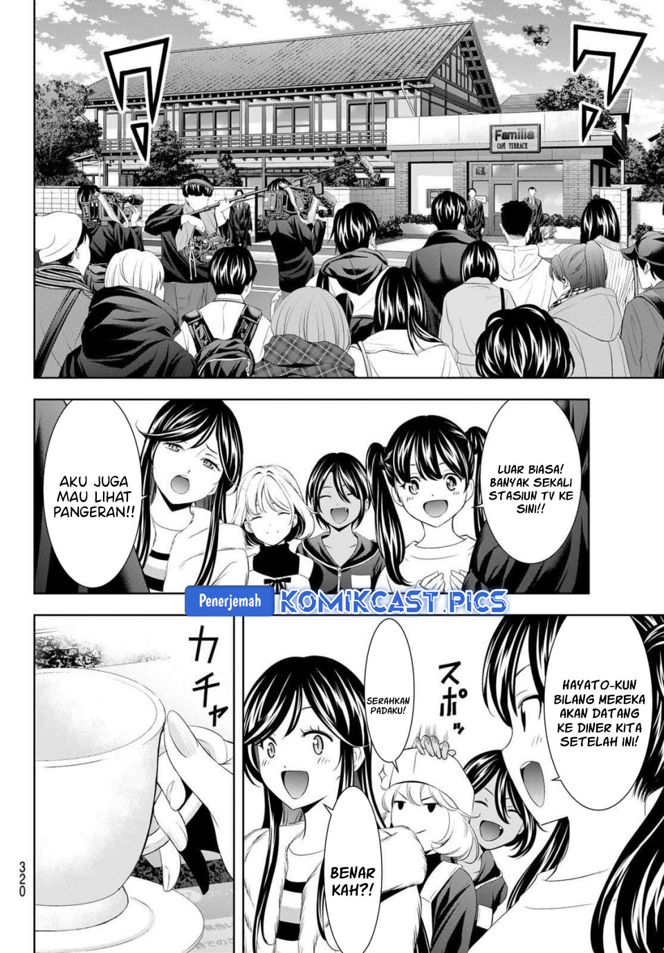 Megami no Kafeterasu Chapter 213 Gambar 13