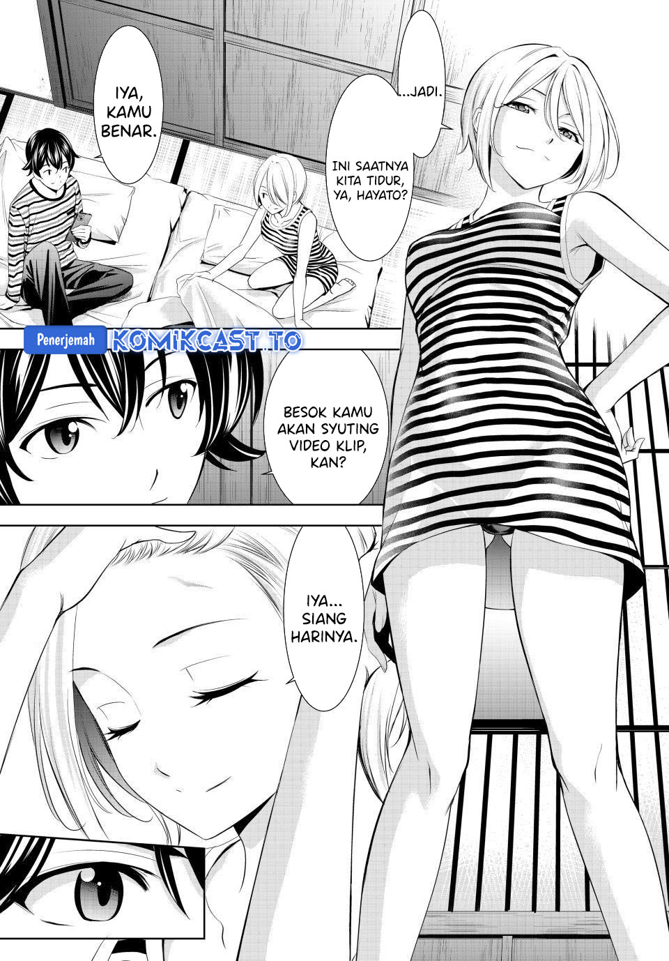 Megami no Kafeterasu Chapter 217 END Gambar 13