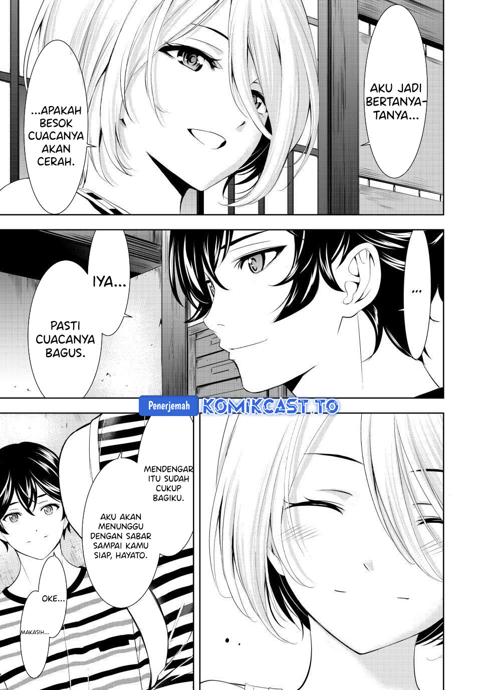 Megami no Kafeterasu Chapter 217 END Gambar 17