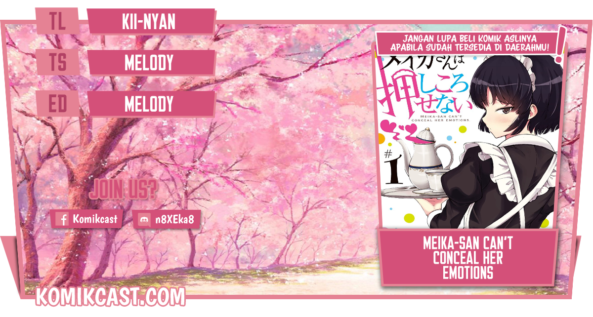 Meika-san Can’t Conceal Her Emotions (Serialization) Chapter 22 Gambar 1