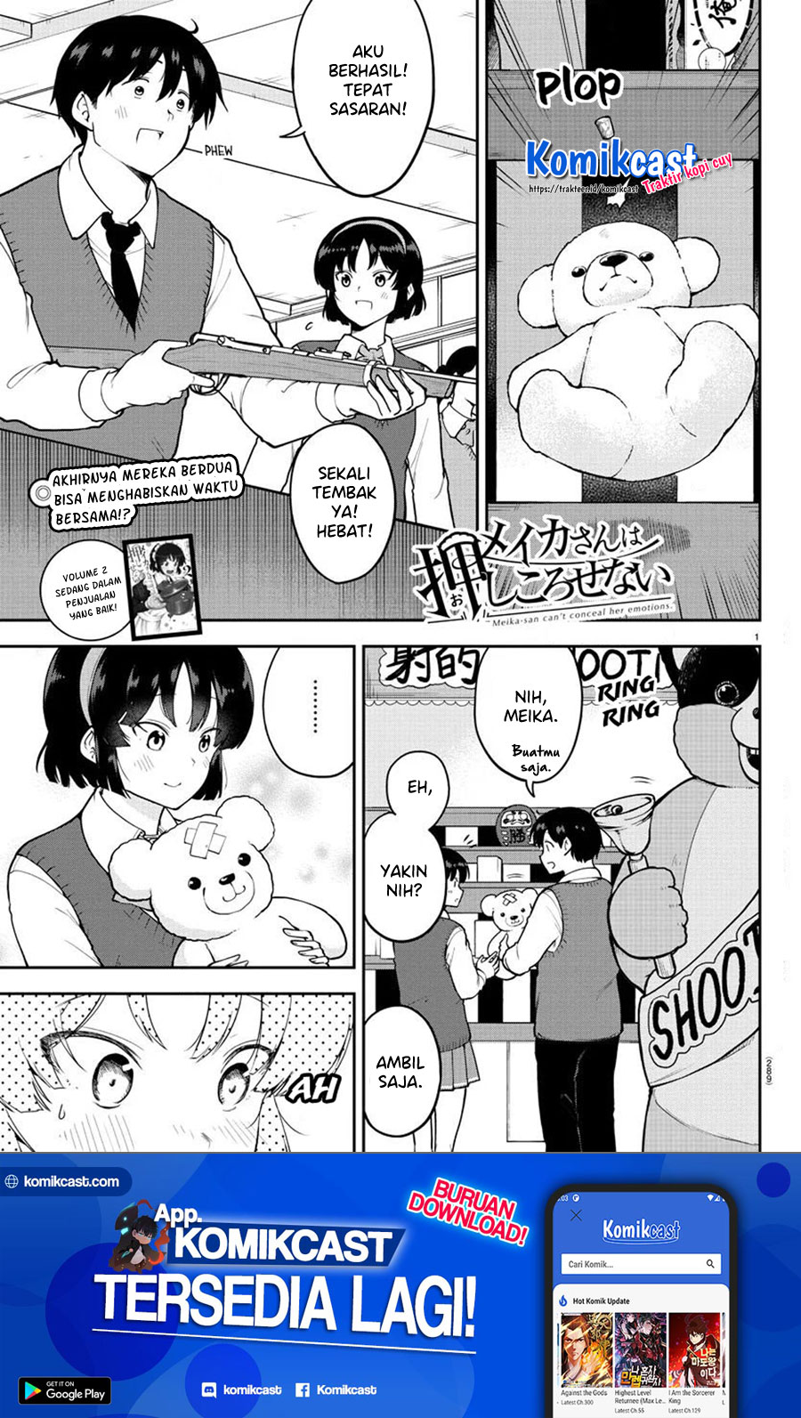 Meika-san Can’t Conceal Her Emotions (Serialization) Chapter 47 Gambar 2
