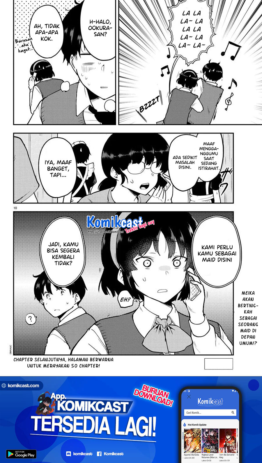 Meika-san Can’t Conceal Her Emotions (Serialization) Chapter 49 Gambar 11