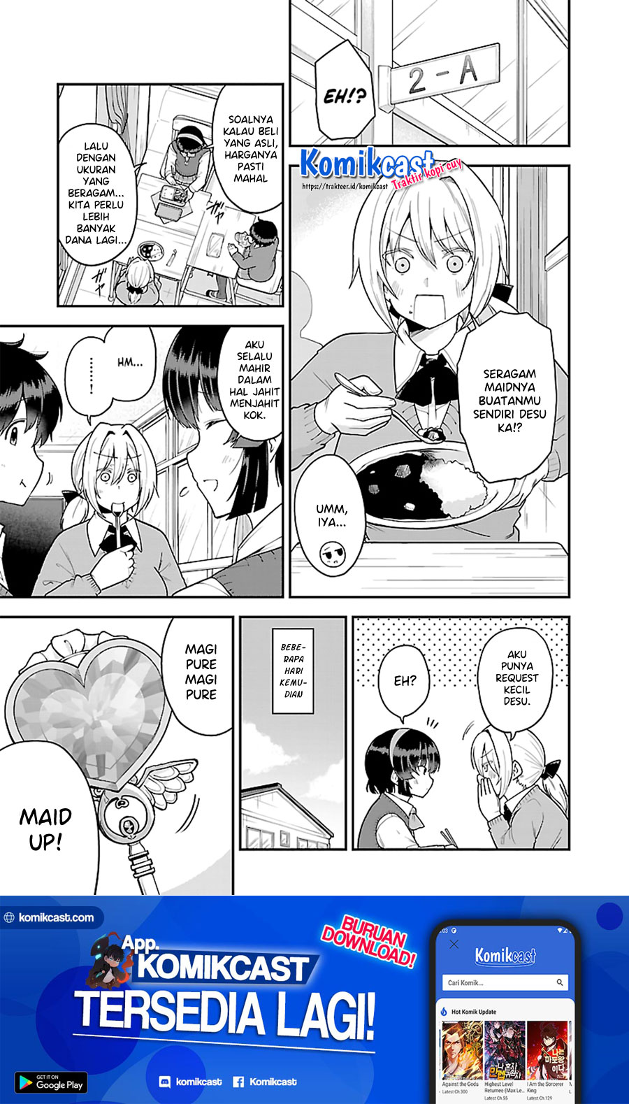 Meika-san Can’t Conceal Her Emotions (Serialization) Chapter 50.1 Gambar 2
