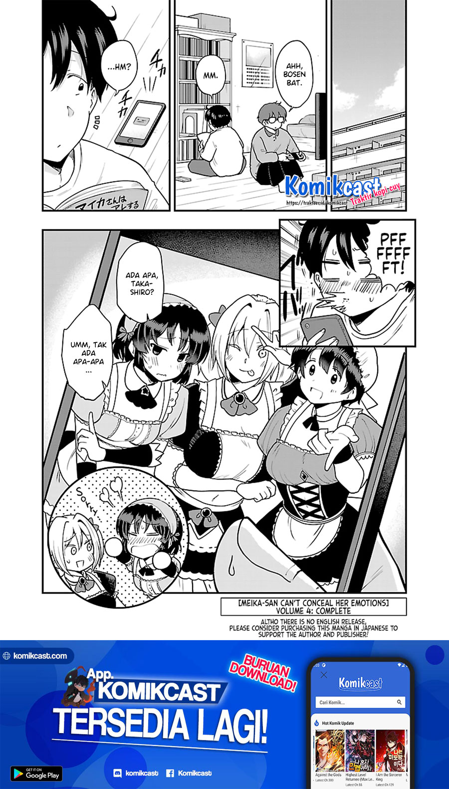 Meika-san Can’t Conceal Her Emotions (Serialization) Chapter 50.1 Gambar 7