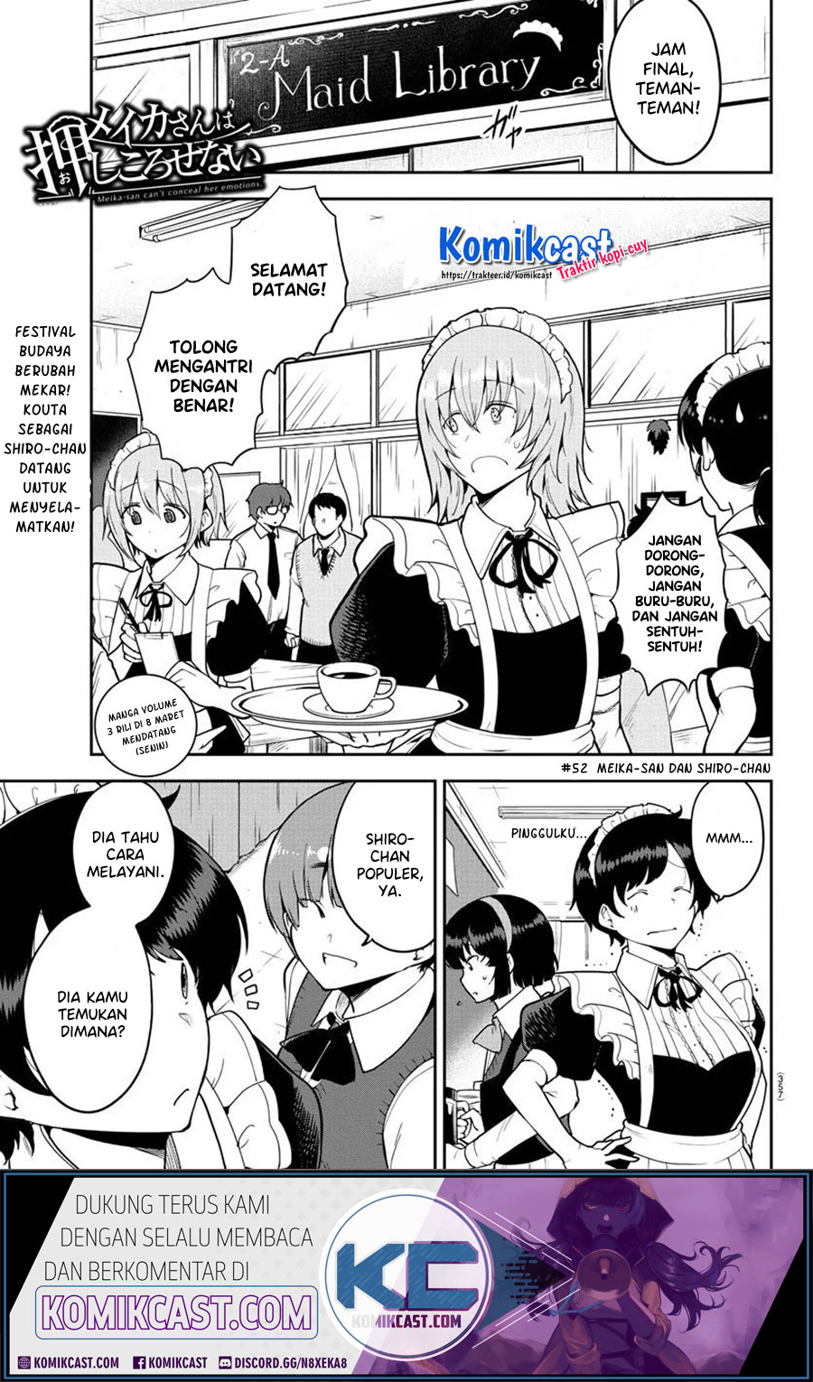 Meika-san Can’t Conceal Her Emotions (Serialization) Chapter 52 Gambar 2