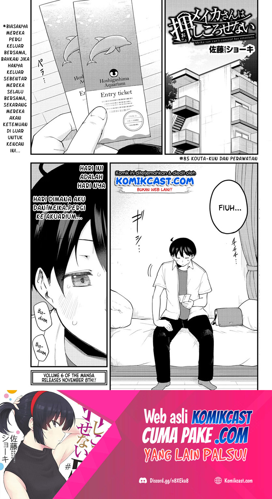 Meika-san Can’t Conceal Her Emotions (Serialization) Chapter 85 Gambar 2