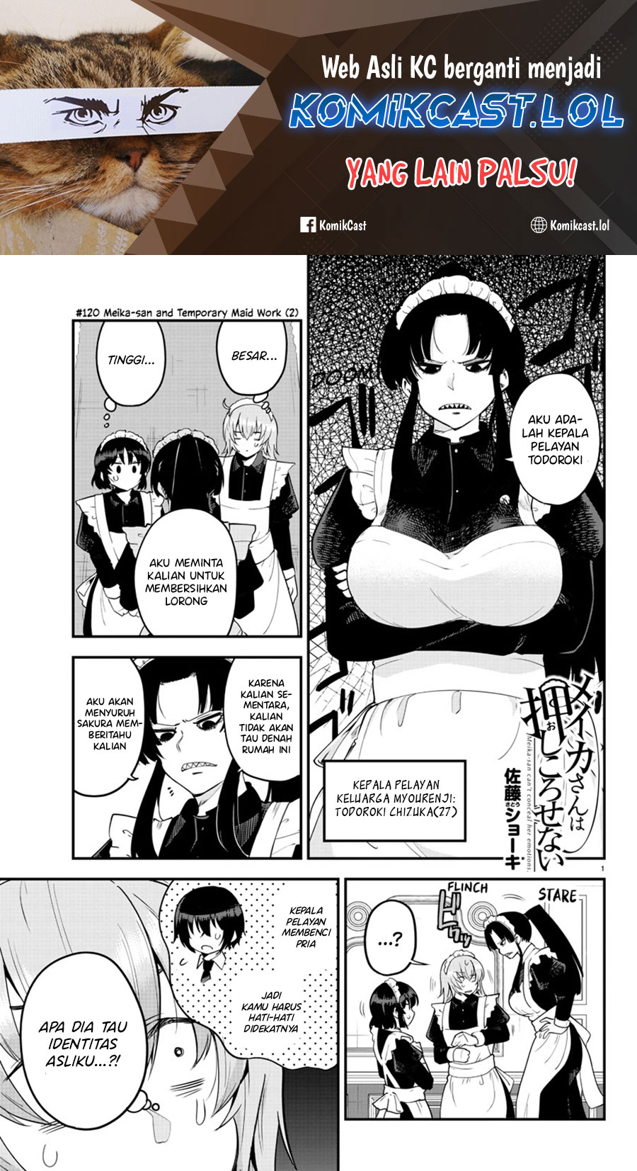Meika-san Can’t Conceal Her Emotions (Serialization) Chapter 120 Gambar 2
