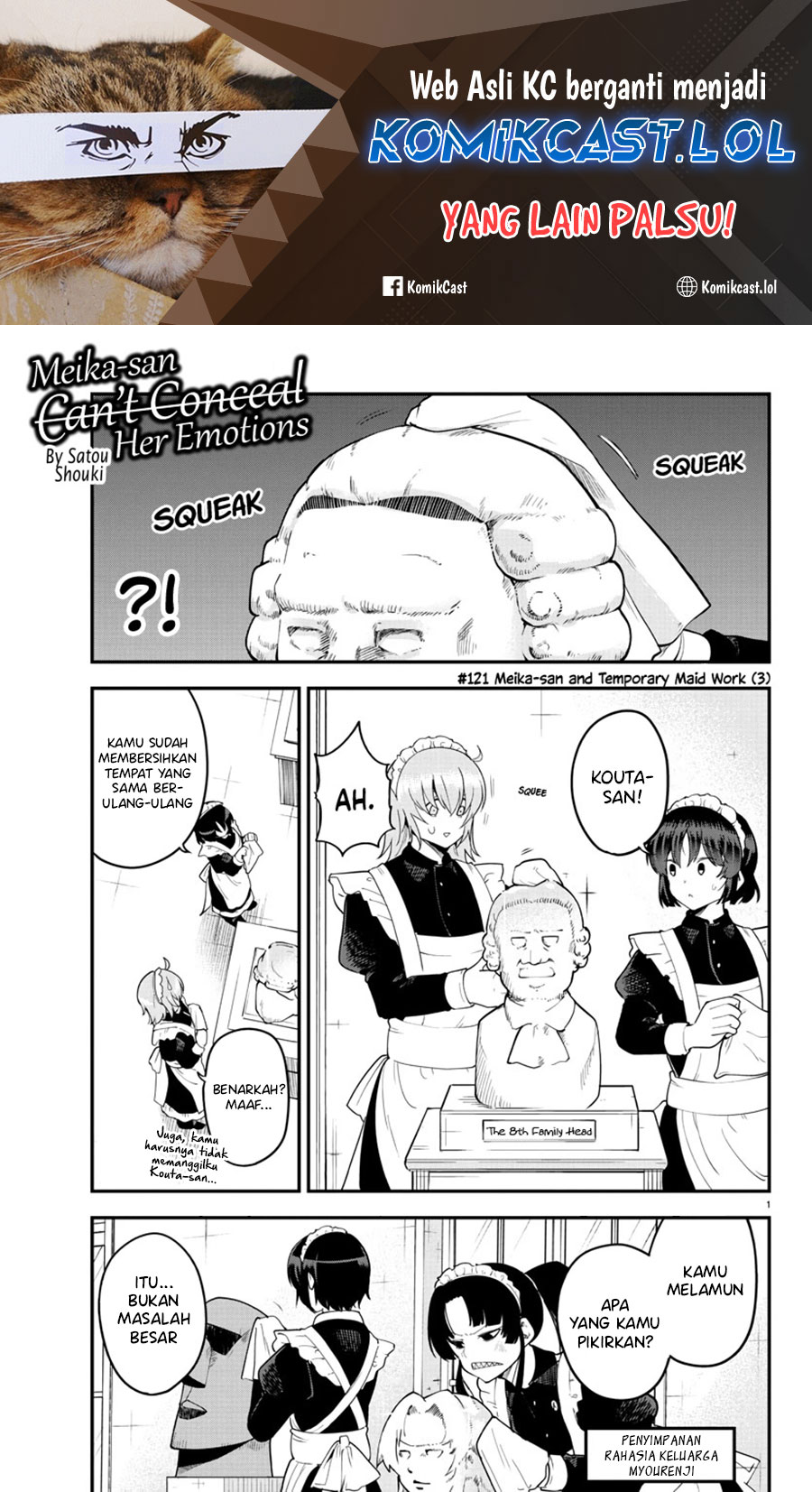 Meika-san Can’t Conceal Her Emotions (Serialization) Chapter 121 Gambar 2
