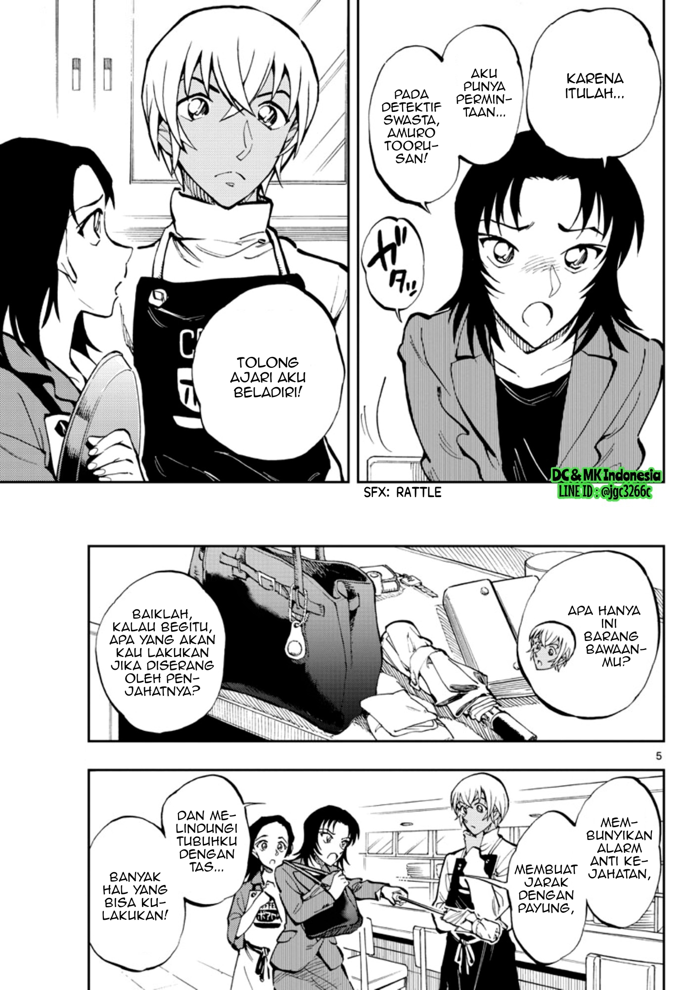 Meitantei Conan: Zero no Tea Time Chapter 21 Gambar 5