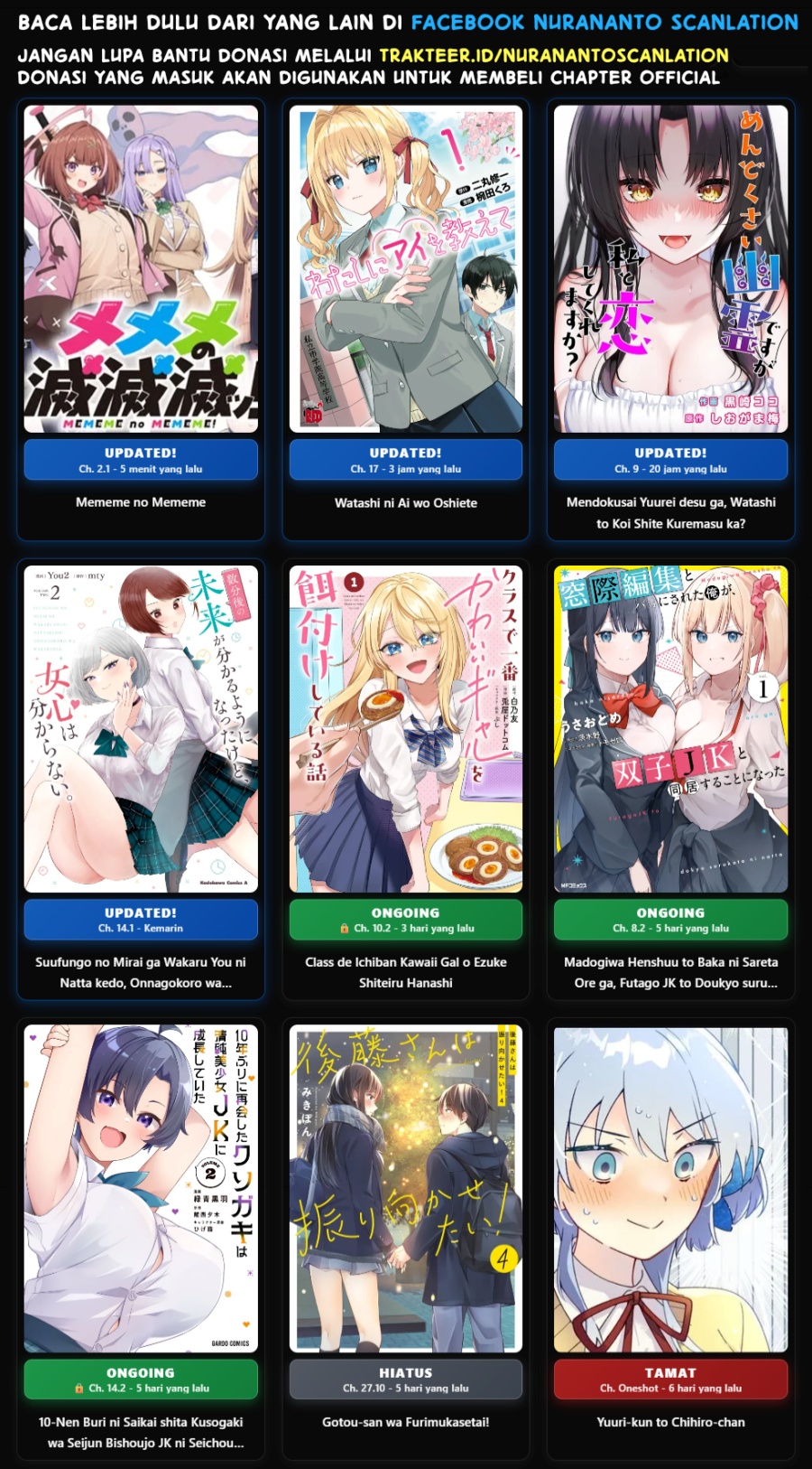 Mememe no Mememe Chapter 02.1 Gambar 18