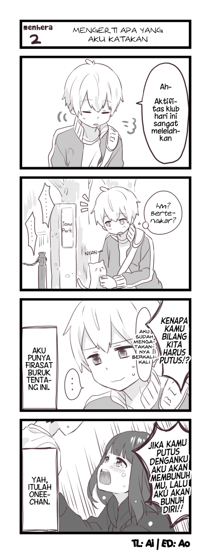 Menhera Shoujo Kurumi-chan Chapter 02 Gambar 2