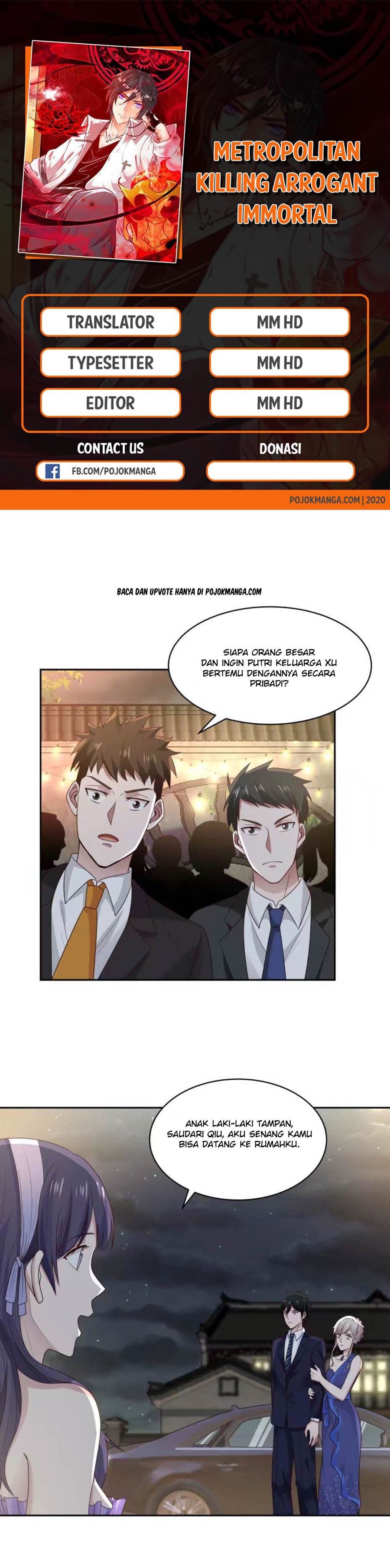Metropolitan Killing Arrogant Immortal Chapter 33 Gambar 1