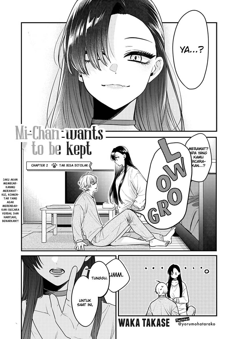 Mi-chan wa Kawaretai Chapter 02 Gambar 2