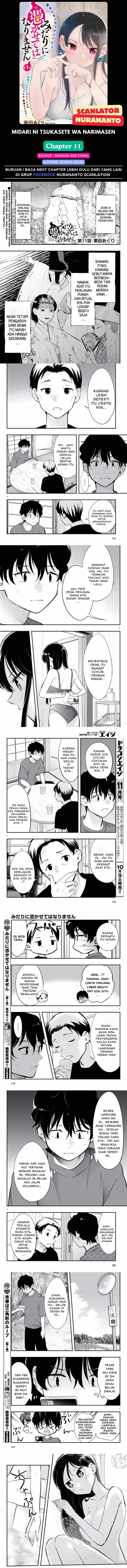 Midari ni Tsukasete wa Narimasen Chapter 11 Gambar 1