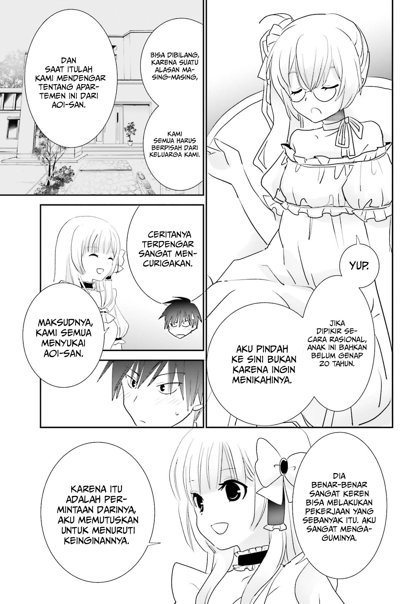 Miharashi-sou no 5-nin no Hanayome Chapter 04.2 Gambar 7