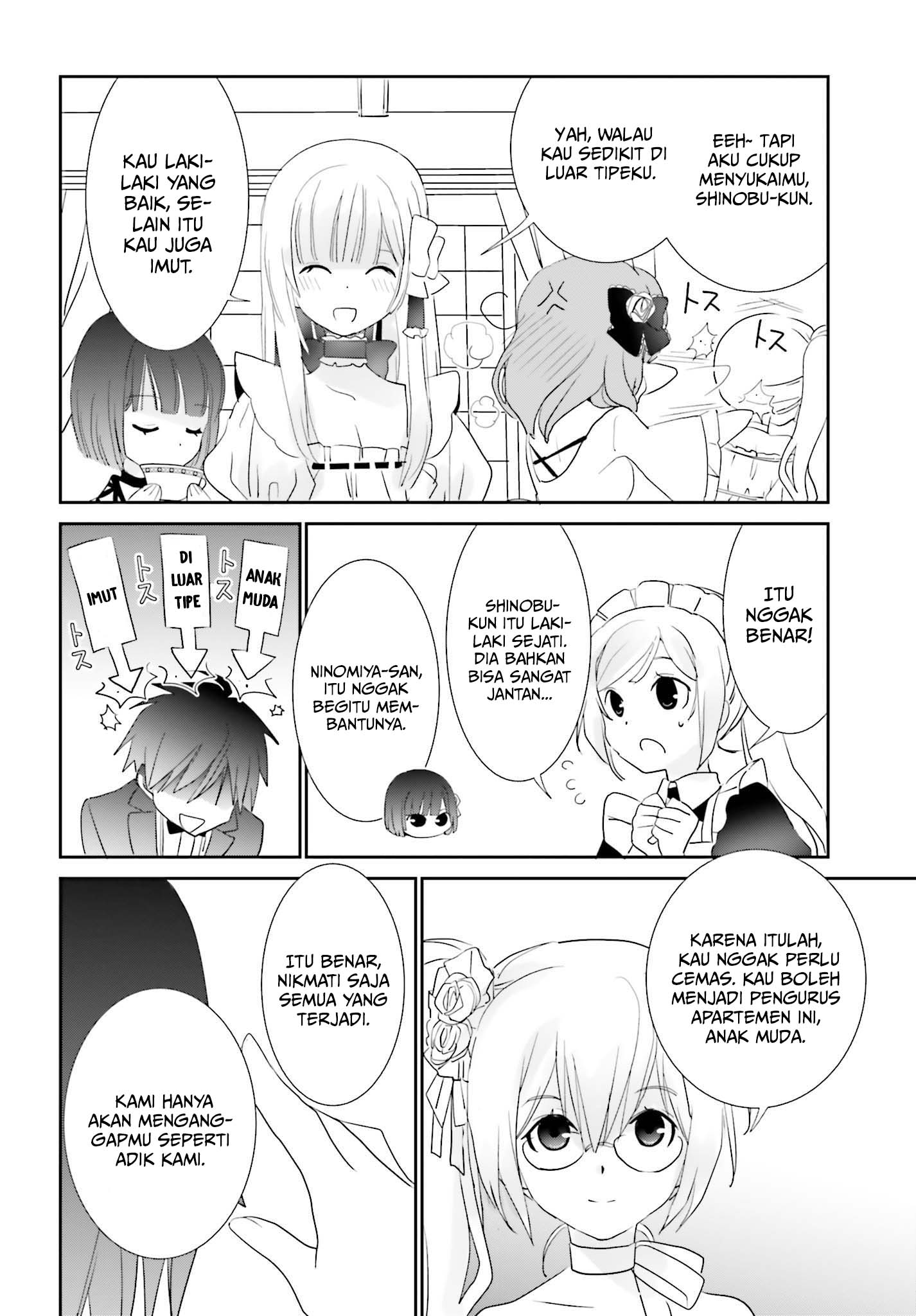 Miharashi-sou no 5-nin no Hanayome Chapter 04.2 Gambar 10