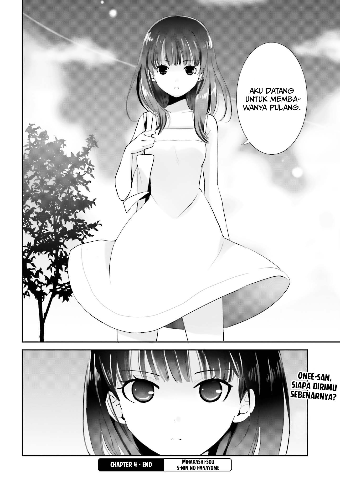 Miharashi-sou no 5-nin no Hanayome Chapter 04.2 Gambar 18