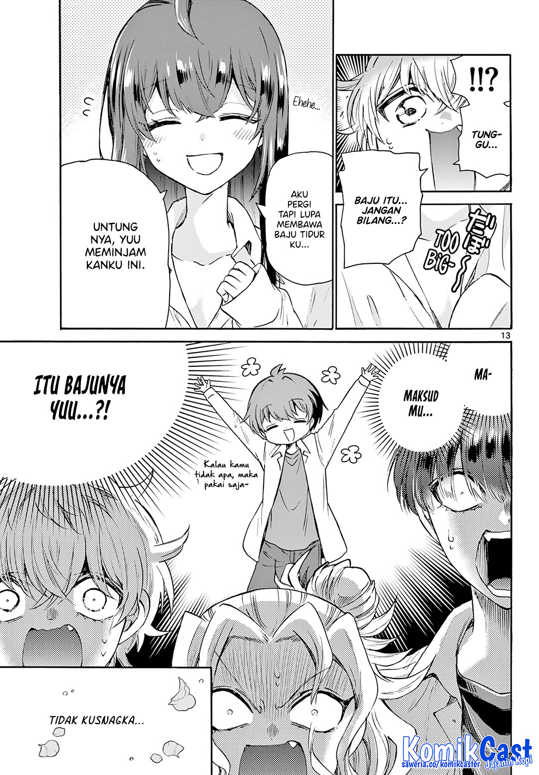 Mikadono Sanshimai wa Angai, Choroi Chapter 49 Gambar 14