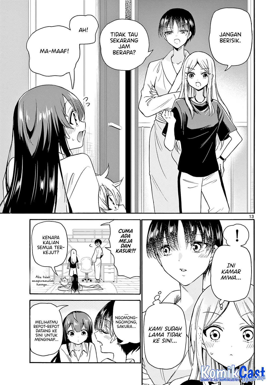 Mikadono Sanshimai wa Angai, Choroi Chapter 50 Gambar 14