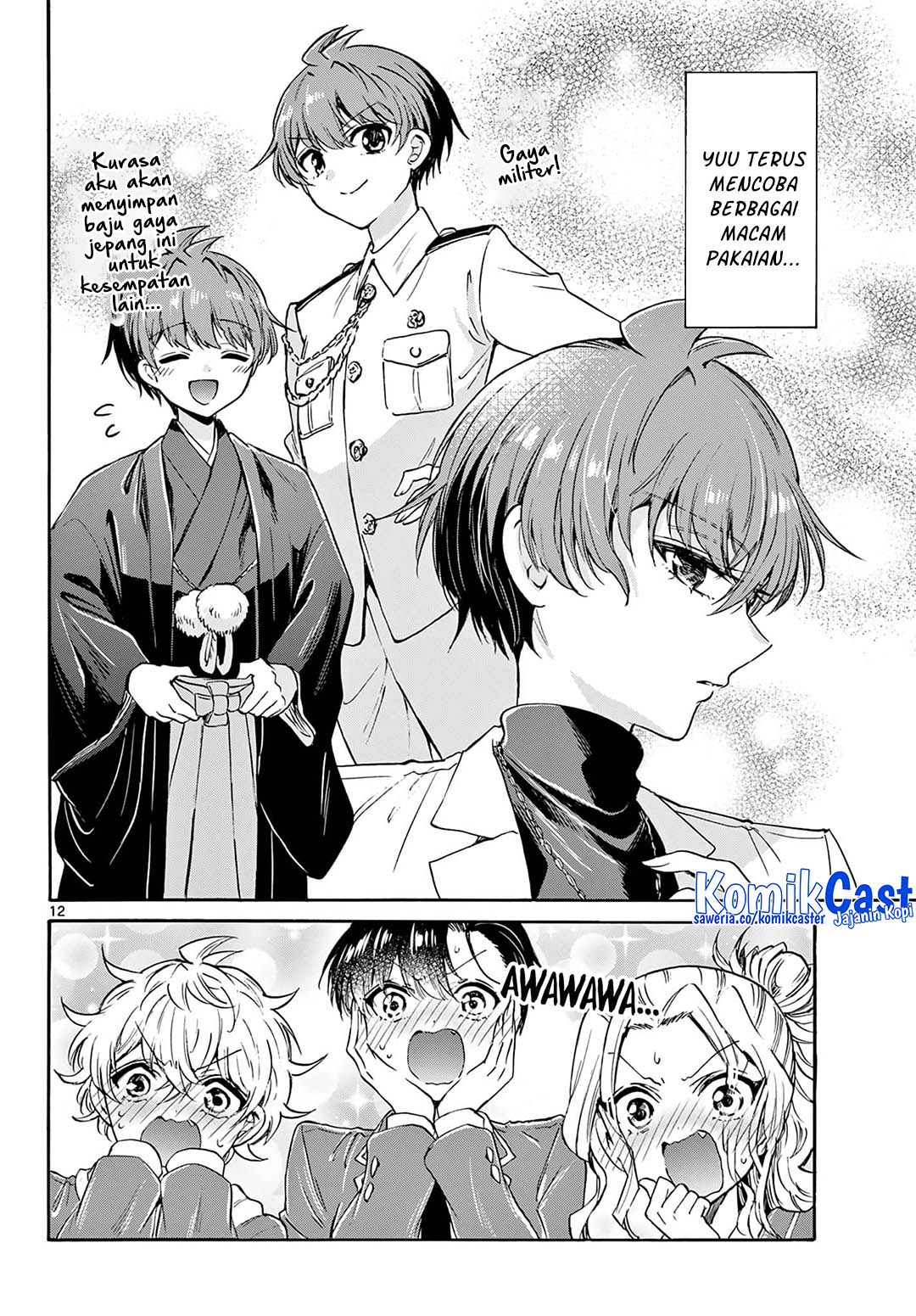 Mikadono Sanshimai wa Angai, Choroi Chapter 54 Gambar 13