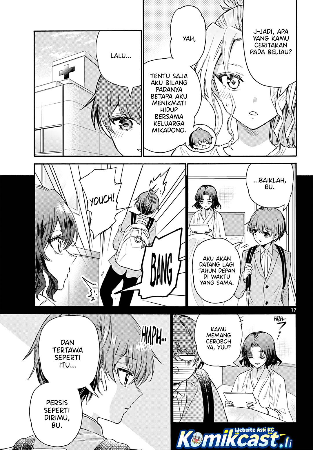Mikadono Sanshimai wa Angai, Choroi Chapter 66 Gambar 18