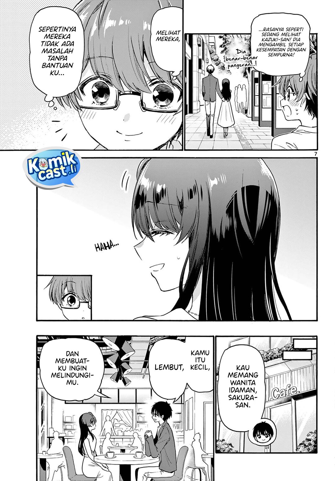 Mikadono Sanshimai wa Angai, Choroi Chapter 72 Gambar 8