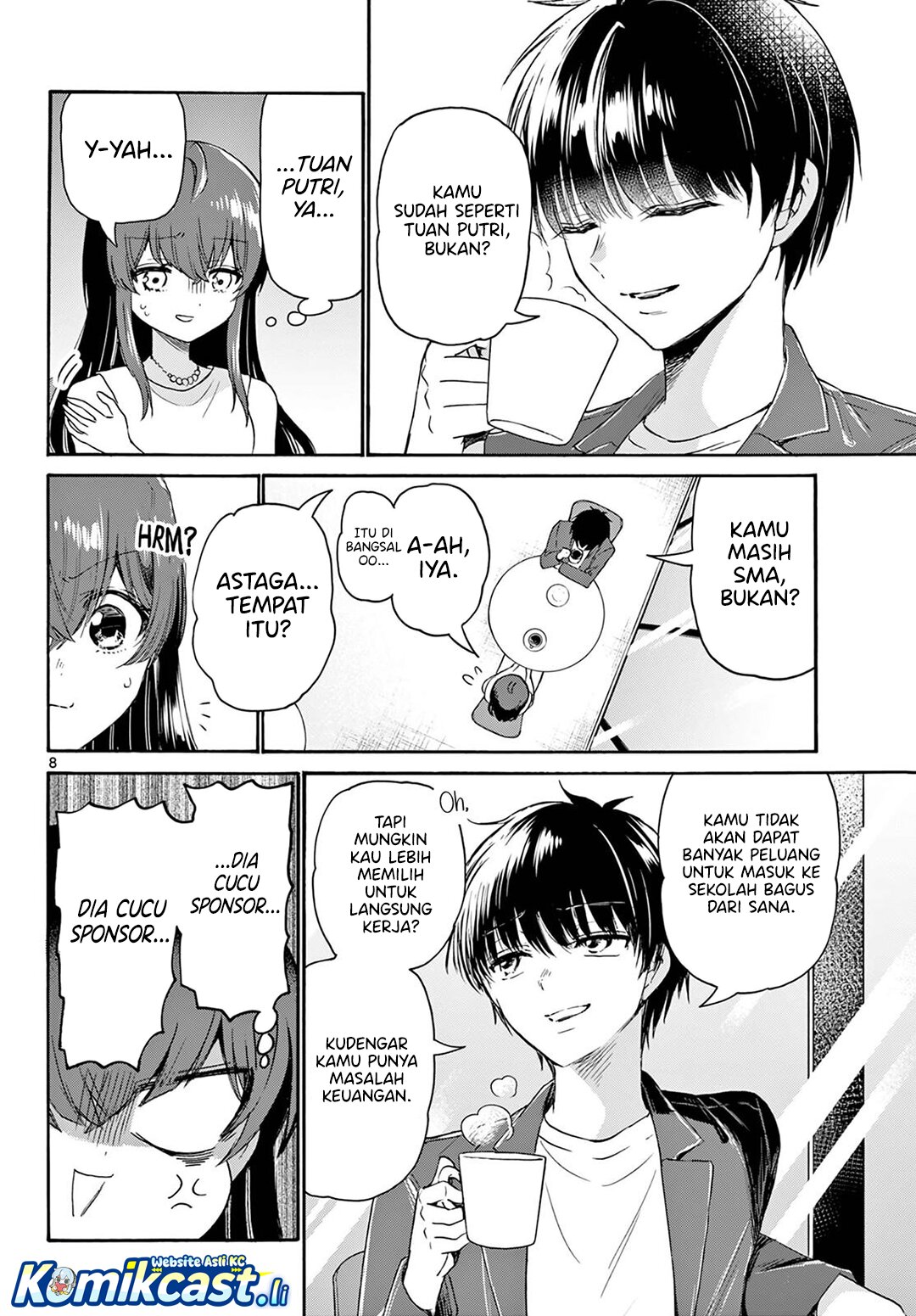 Mikadono Sanshimai wa Angai, Choroi Chapter 72 Gambar 9