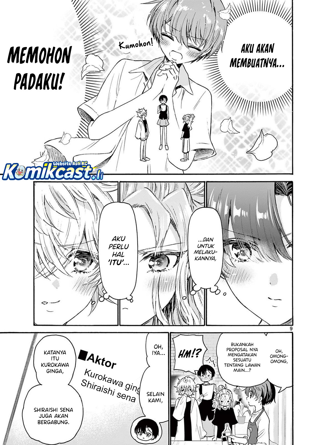 Mikadono Sanshimai wa Angai, Choroi Chapter 76 Gambar 9