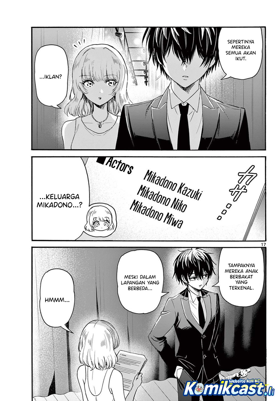 Mikadono Sanshimai wa Angai, Choroi Chapter 76 Gambar 17