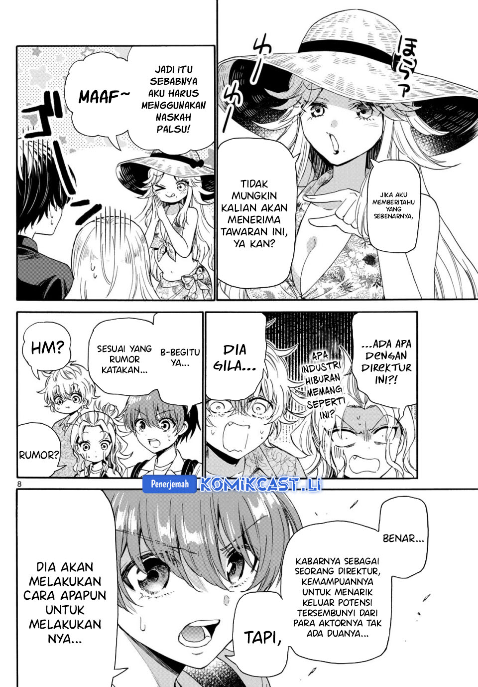 Mikadono Sanshimai wa Angai, Choroi Chapter 85 Gambar 9
