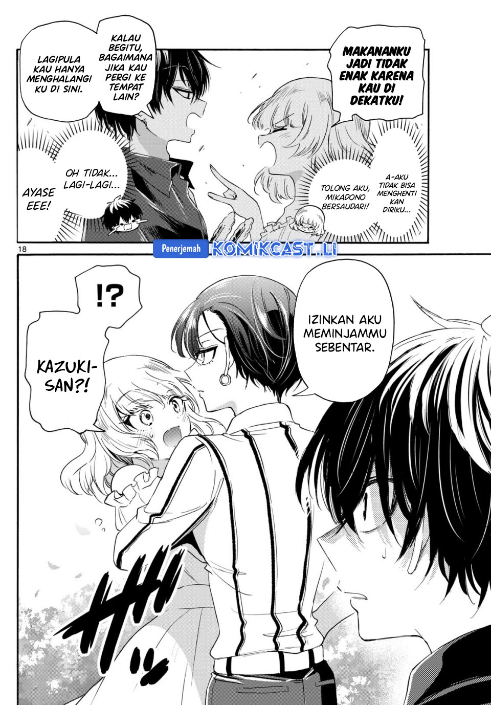 Mikadono Sanshimai wa Angai, Choroi Chapter 88 Gambar 19