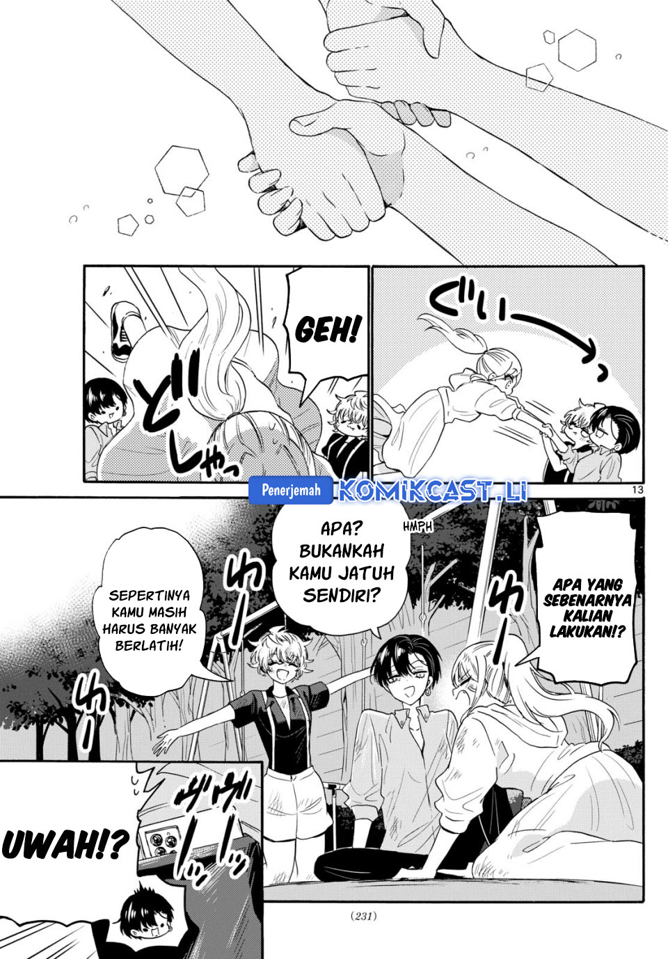 Mikadono Sanshimai wa Angai, Choroi Chapter 118 Gambar 14