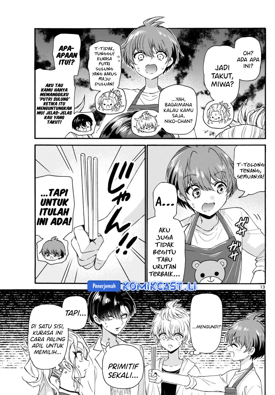 Mikadono Sanshimai wa Angai, Choroi Chapter 128 Gambar 14