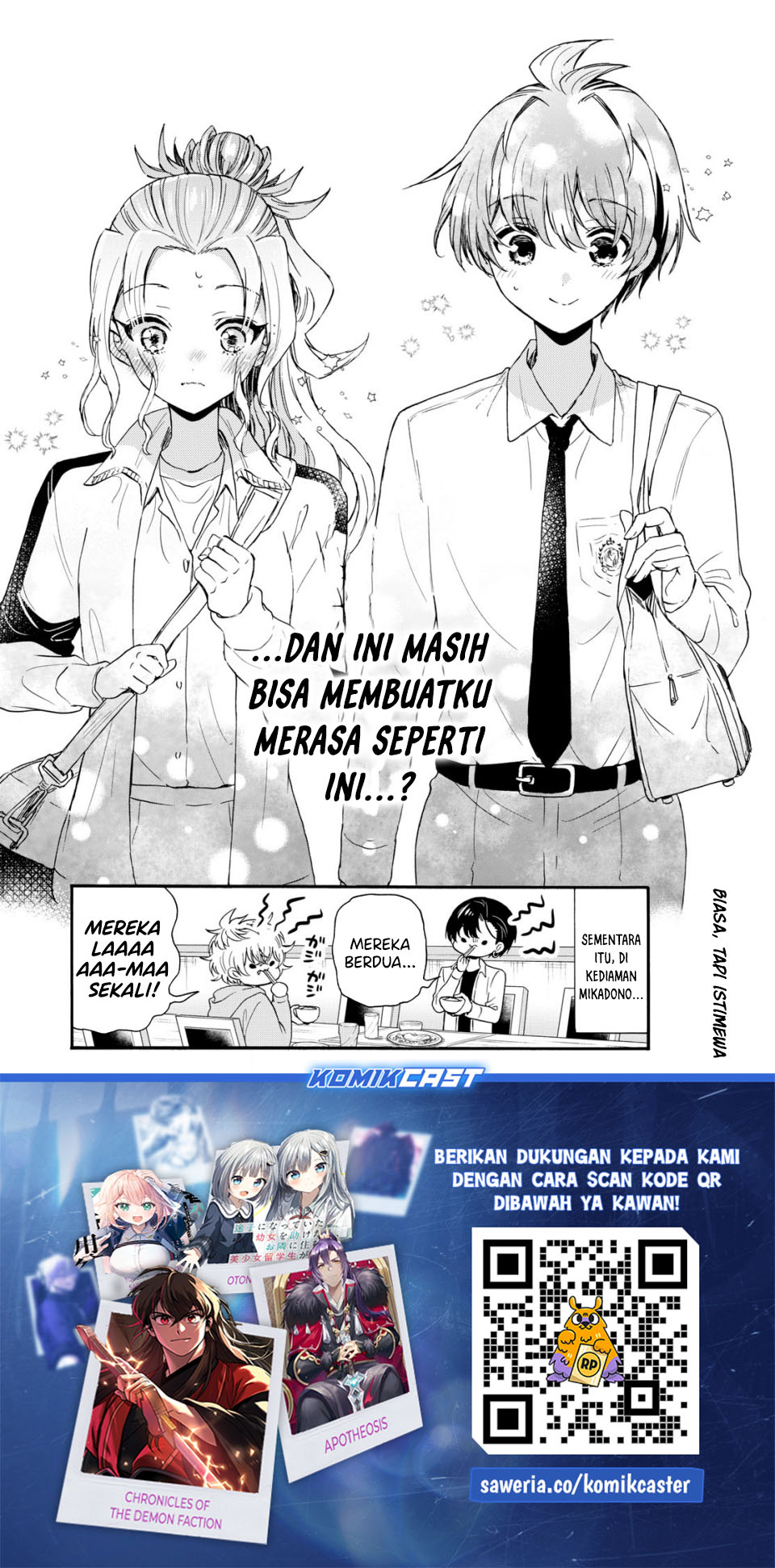 Mikadono Sanshimai wa Angai, Choroi Chapter 129 Gambar 19