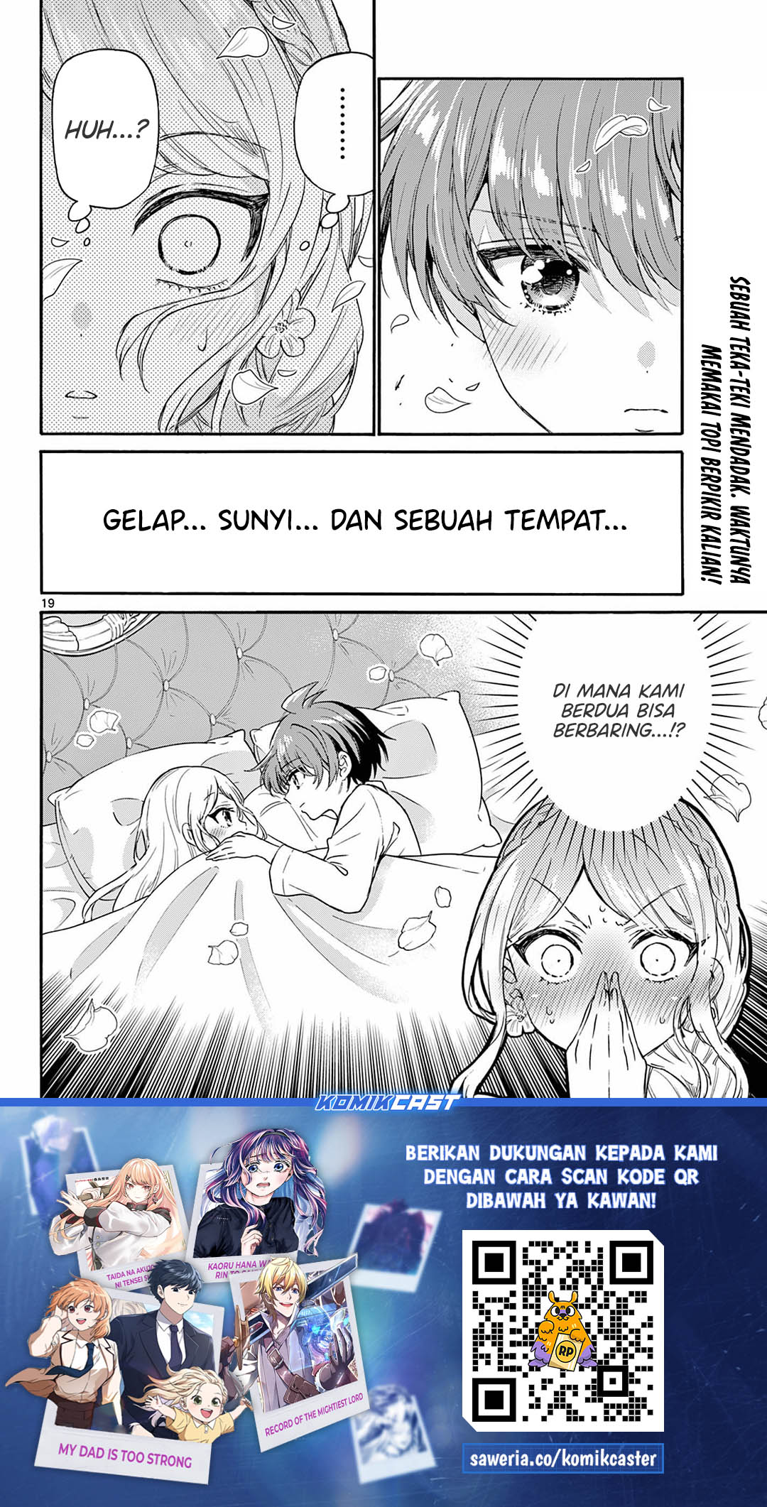 Mikadono Sanshimai wa Angai, Choroi Chapter 131 Gambar 20