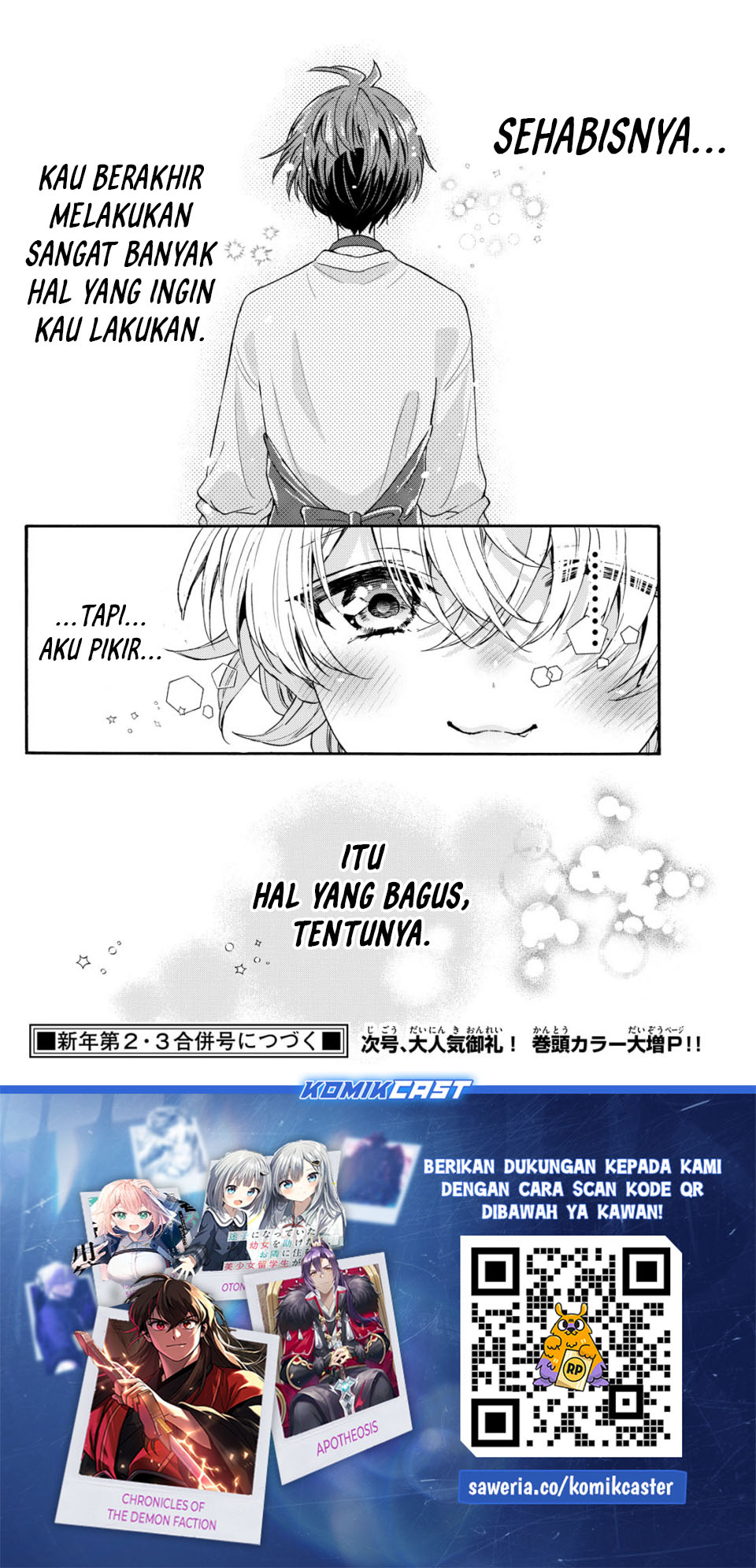 Mikadono Sanshimai wa Angai, Choroi Chapter 140 Gambar 19