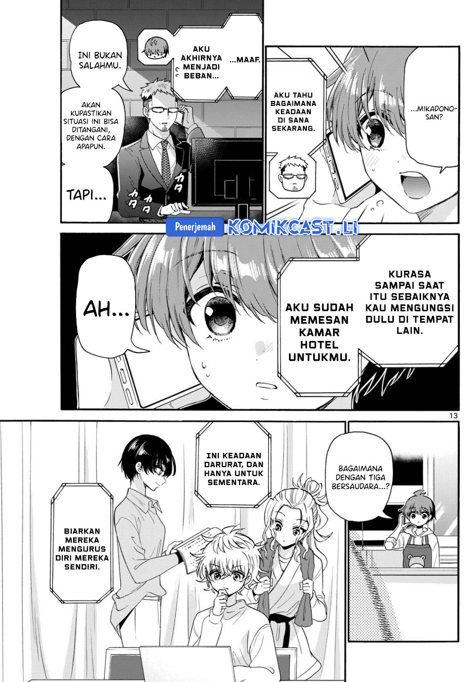 Mikadono Sanshimai wa Angai, Choroi Chapter 141 Gambar 12