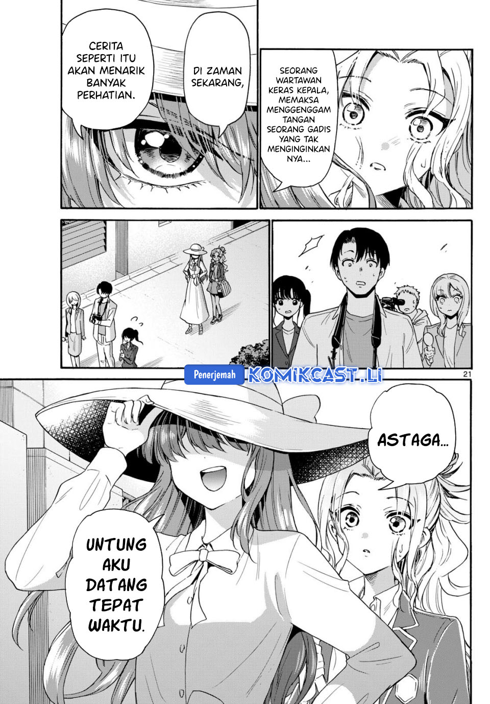 Mikadono Sanshimai wa Angai, Choroi Chapter 141 Gambar 20