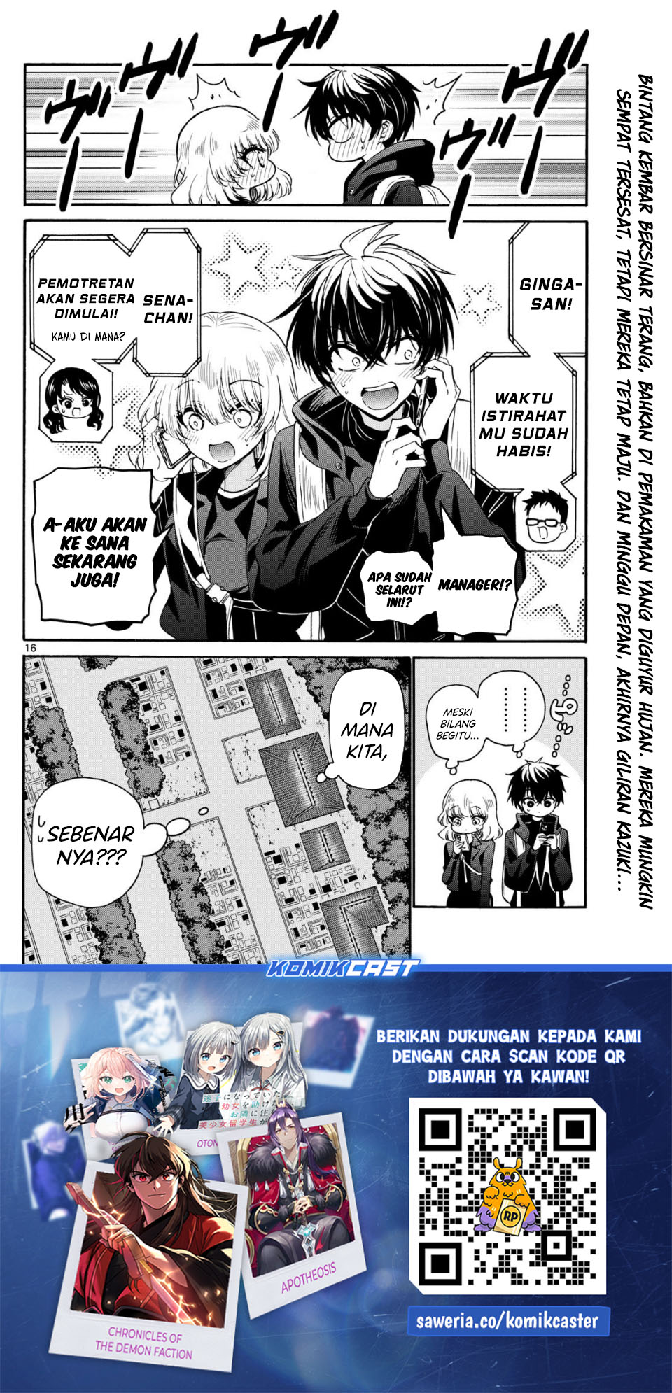 Mikadono Sanshimai wa Angai, Choroi Chapter 145 Gambar 17