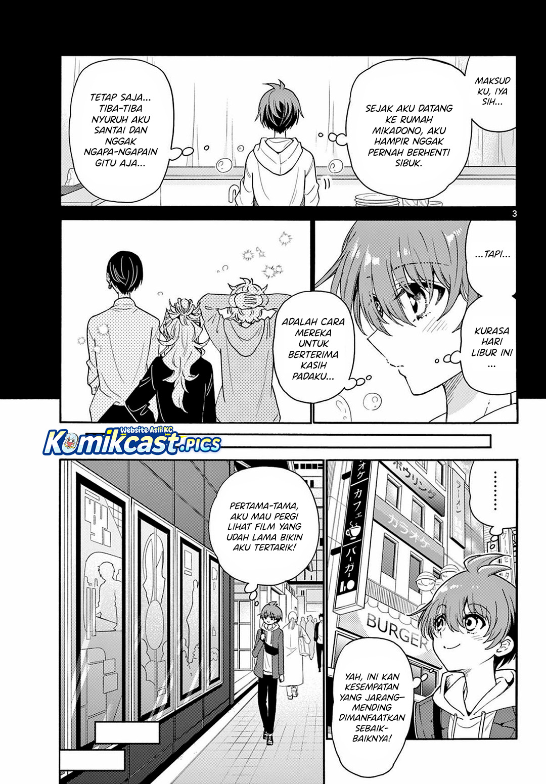 Mikadono Sanshimai wa Angai, Choroi Chapter 155 Gambar 4