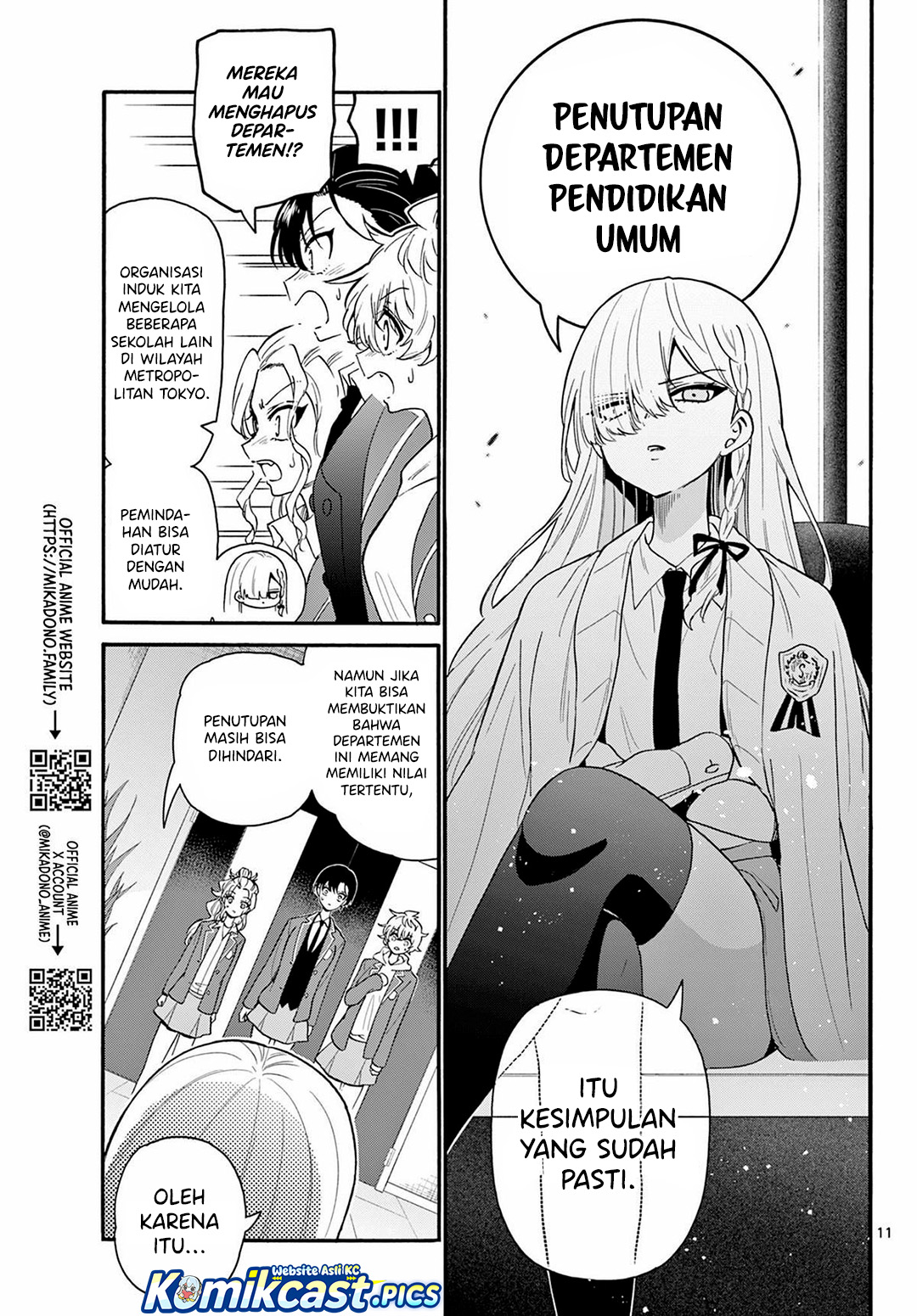 Mikadono Sanshimai wa Angai, Choroi Chapter 156 Gambar 12